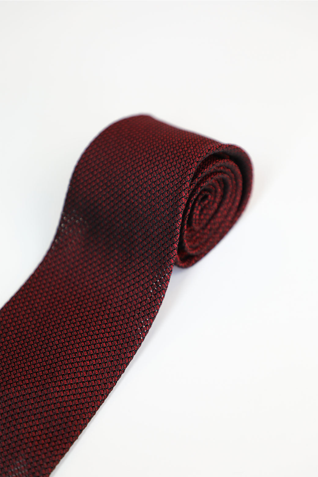 Burgundy Grenadine Tie