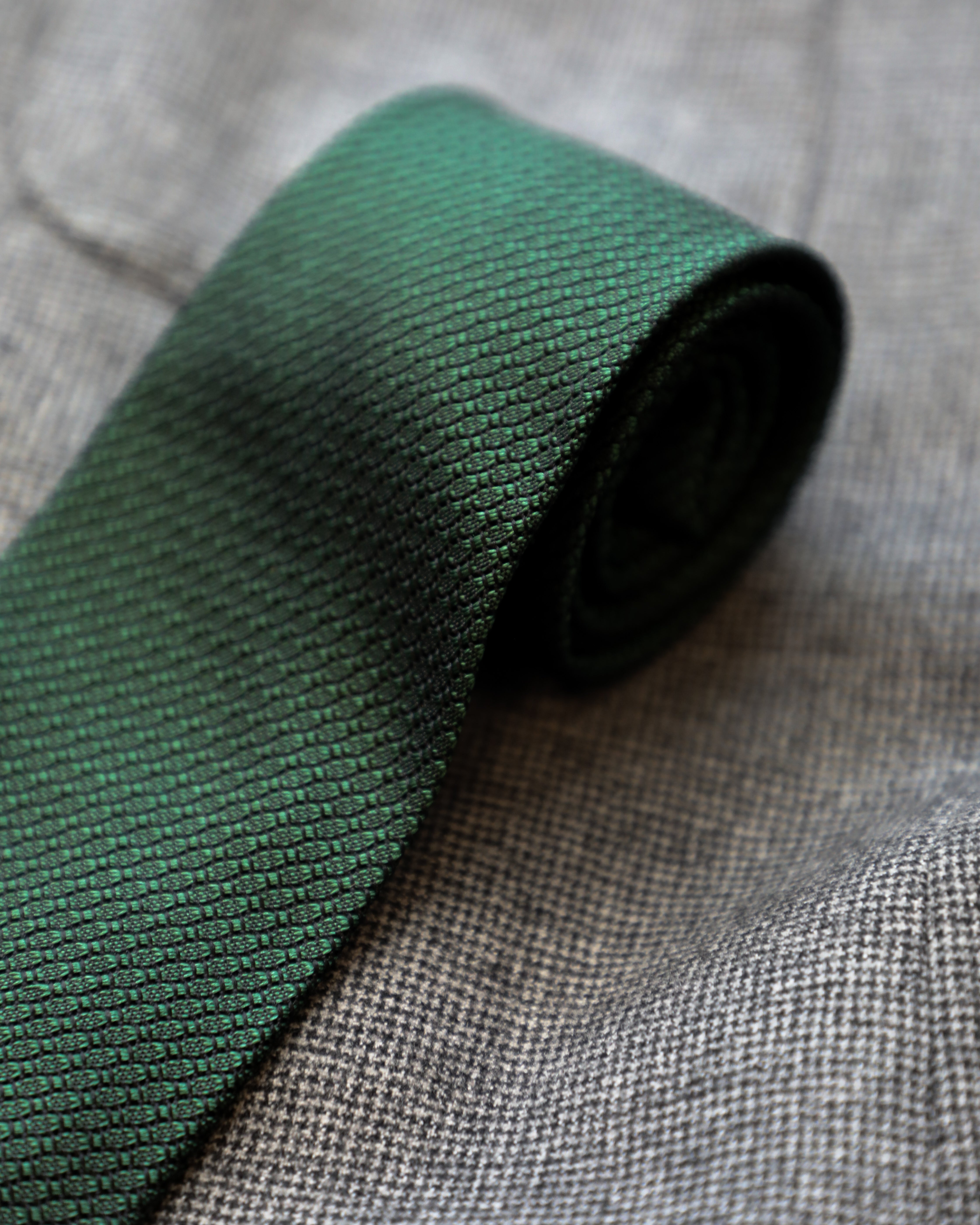 Emerald Grenadine Tie