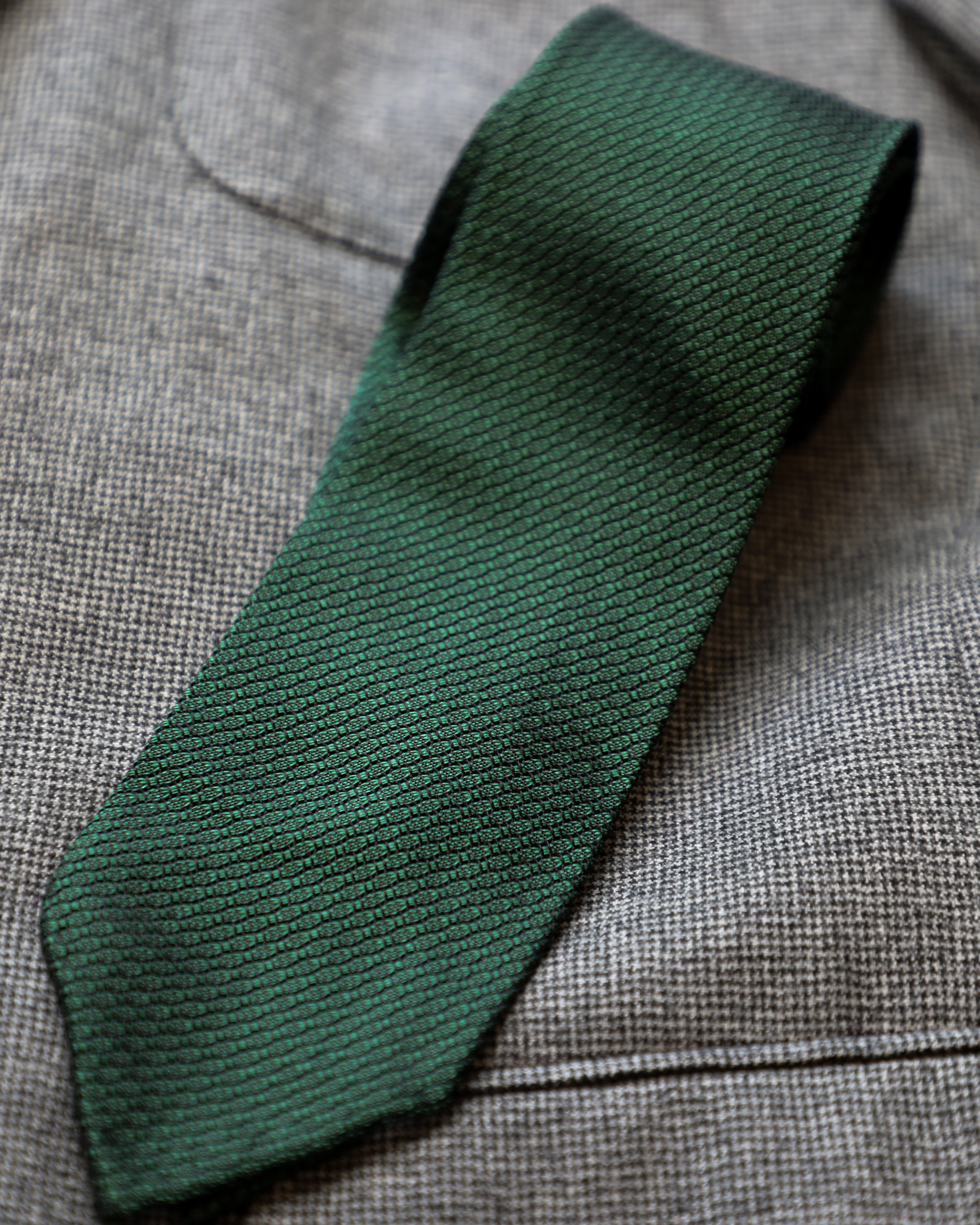 Emerald Grenadine Tie
