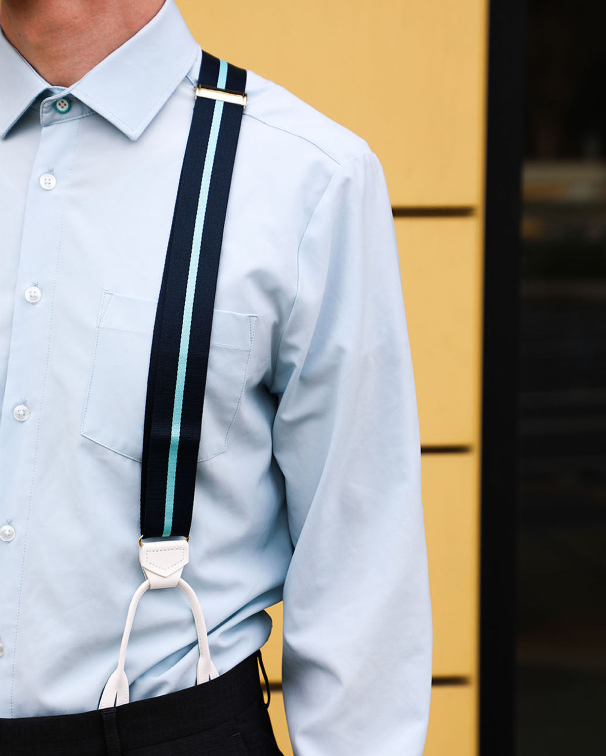 Monaco Stripe Suspender