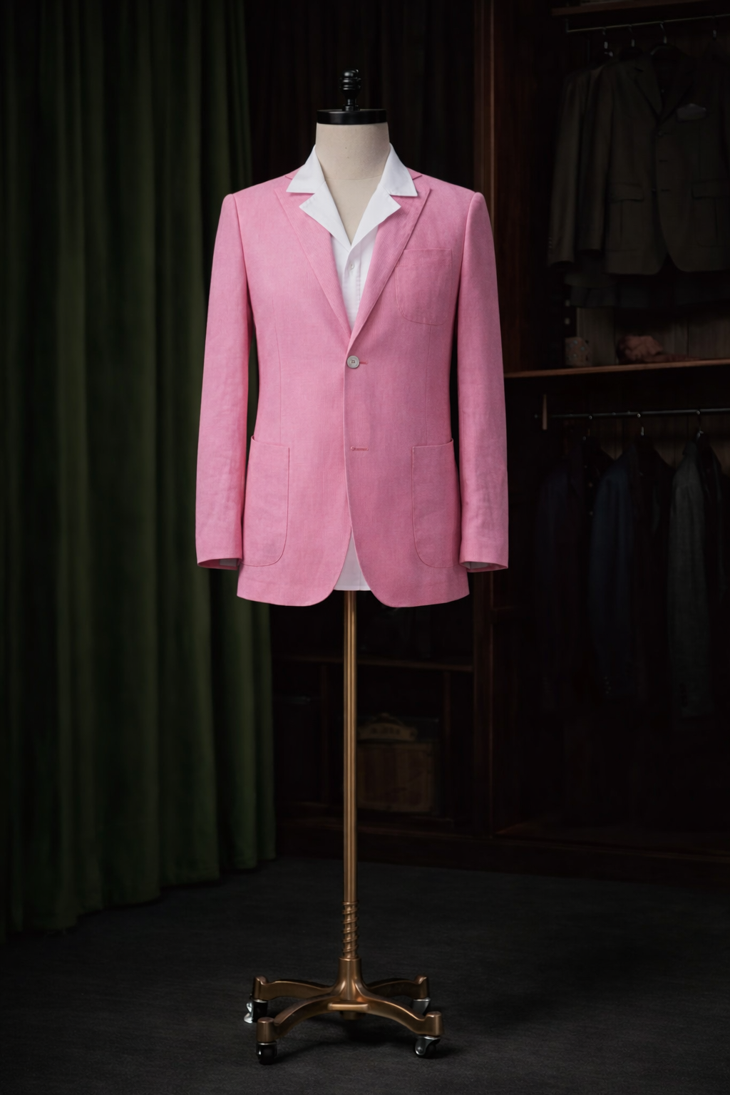 Rosé Linen Jacket
